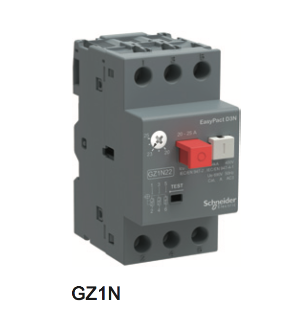施耐德电动机热磁断路器-GZ1N D3N系列