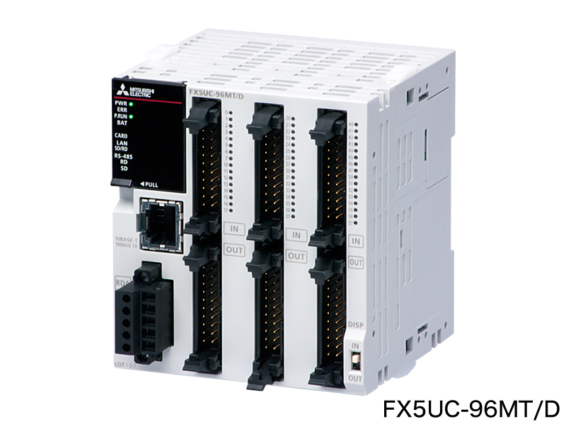 FX5UC-96MT/DSS 三菱FX5U系列PLC紧凑型 源/漏入 源型输出